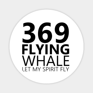 Flying Whale Magnet